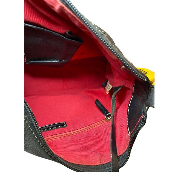 Dooney & Bourke Satchel Handle Brown Soft Pebble Leather - Picture 8 of 9